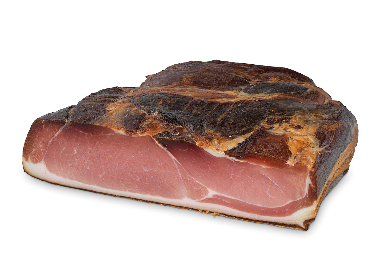 Ager Original Tiroler Speck ggA Schinkenspeck mit Schwarte 1700g lose
