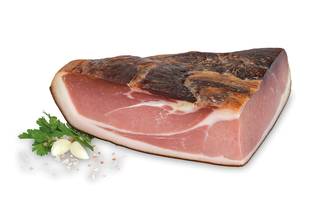 Ager Original Tiroler Speck ggA Schinkenspeck mit Schwarte 800g lose