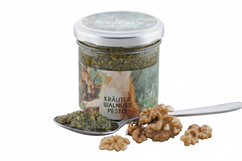 Spezerey BIO Pesto Kräuter Walnuss im Glas