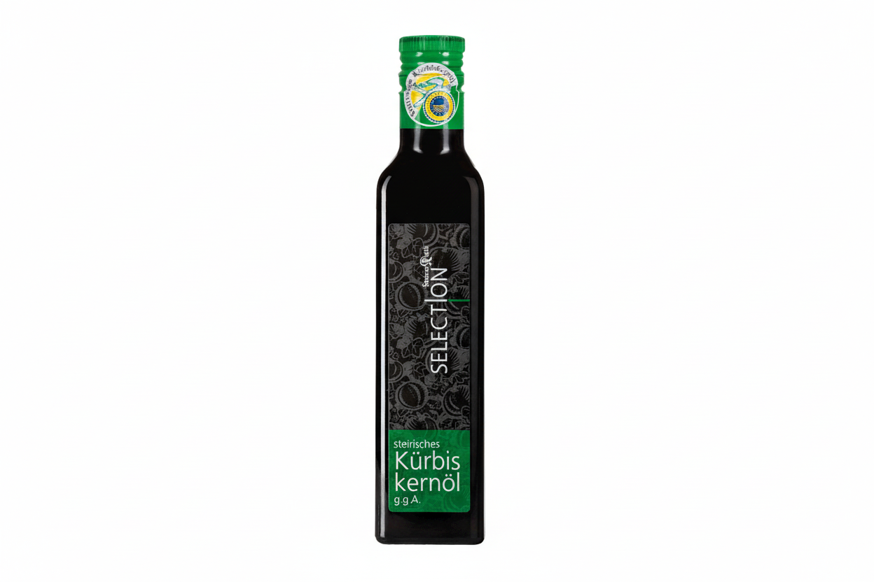 Original Steirisches Kürbiskernöl g.g.A. 100 ml in der Flasche