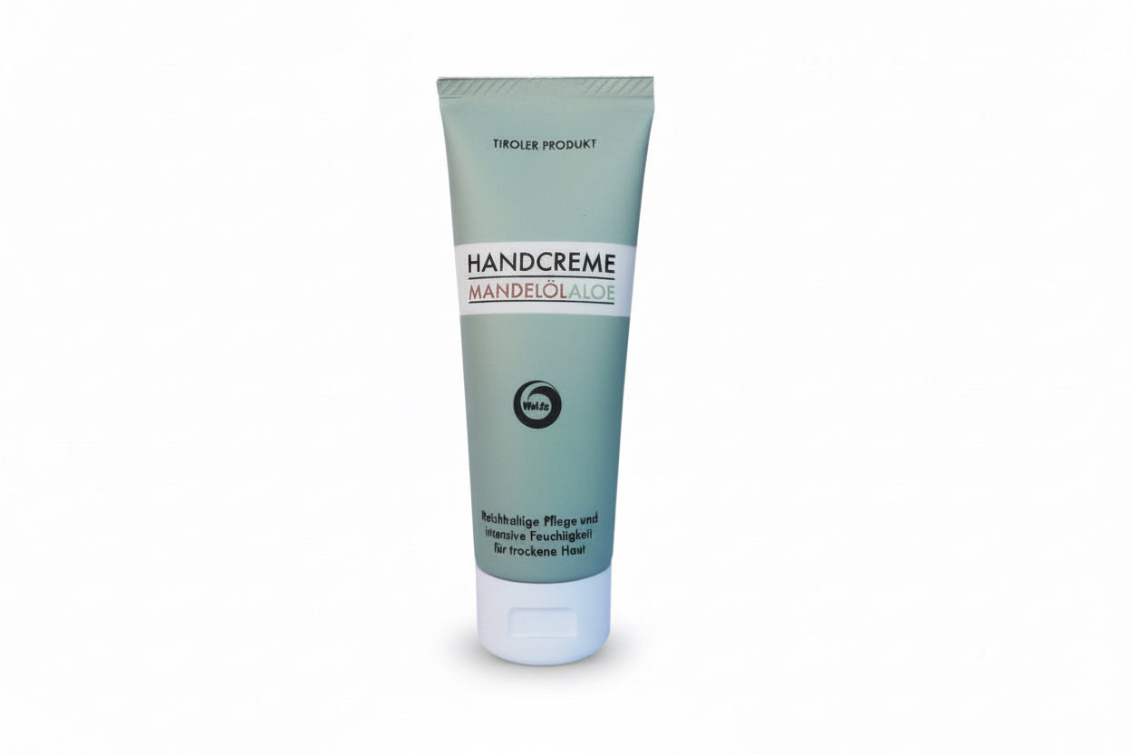 Walde Tiroler Produkt Handcreme Mandelöl Aloe Vera in der Tube