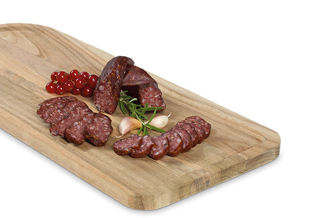 Ager Original Tiroler Kaminwurzen Wildschweinwurzen auf Brett 