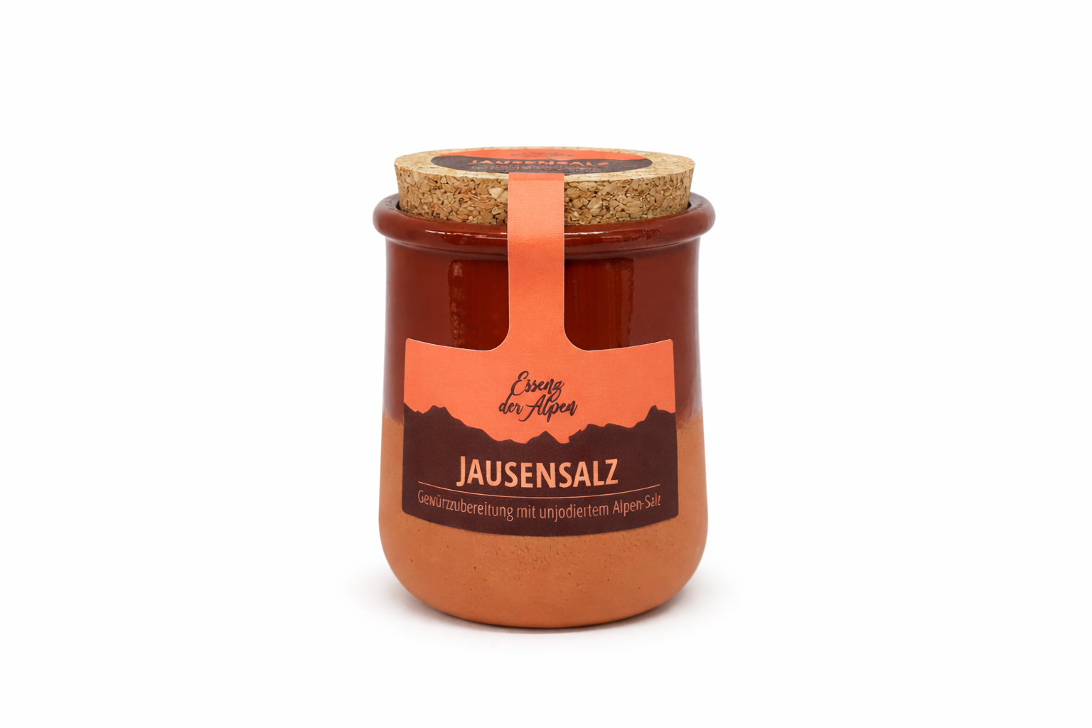 Essenz der Alpen Jausensalz im Tontöpfchen 100g aus Tirol