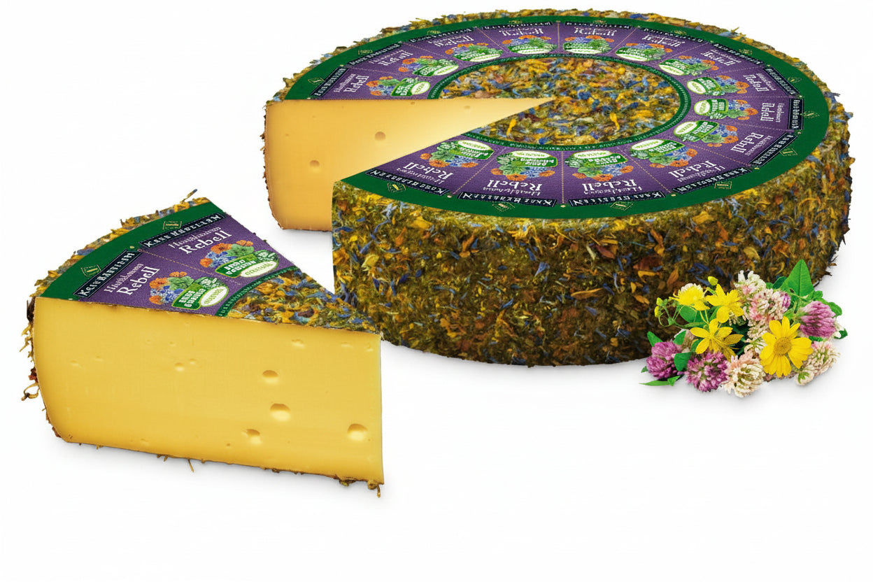 Käserebellen Heublumenrebell Laib Käse aus Tirol im Ganzen und 1 Stück