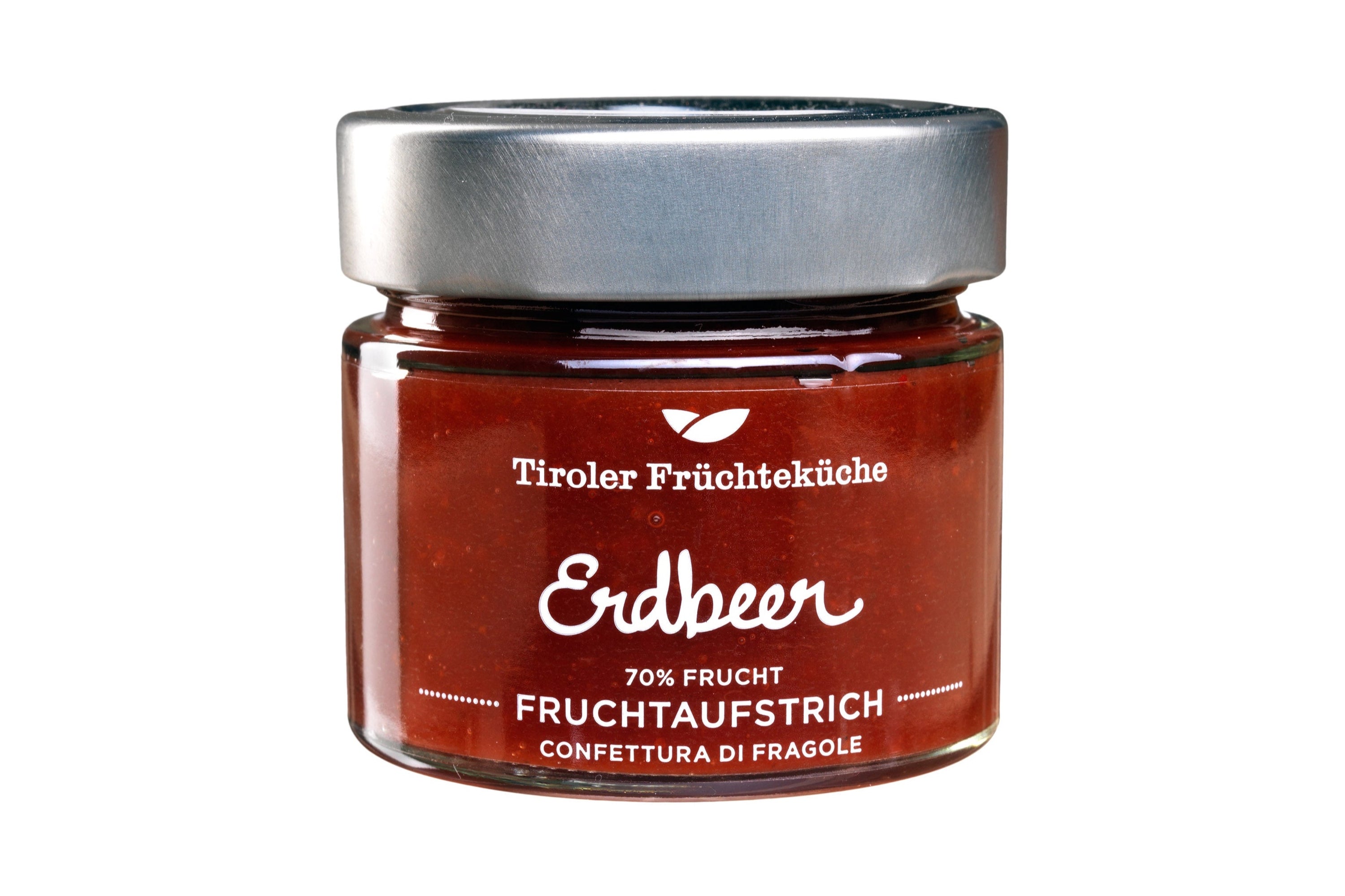 Tiroler Früchteküche Erdbeer Fruchtaufstrich im Glas 200g